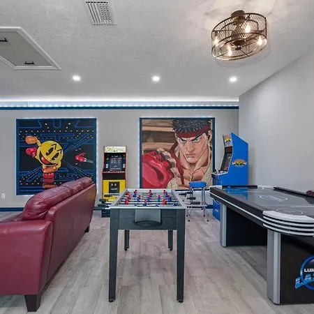 13 Mins From Disney Arcade, Private Pool, & Themed Rooms Orlando Exterior photo